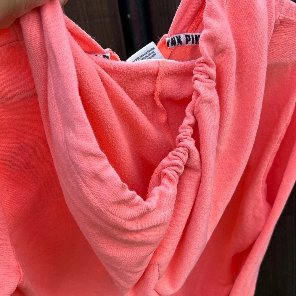 Victoria's Secret Pink Coral Hoodie